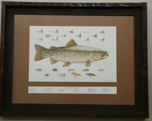 cutthroat trout by Eldridge Hardie 1970